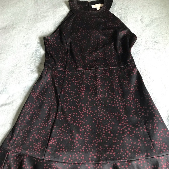 ♥️MICHAEL KORS-  Mini Star Print Halter Dress - Picture 3 of 5